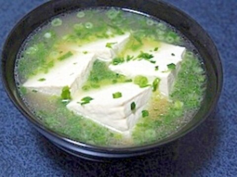 中華風　湯豆腐